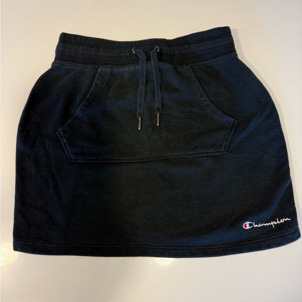 Champion Women's Black Mini Skirt with Pocket